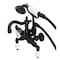Kingston Brass CA1009T5 3-3/8" Tub Wall Mount Clawfoot Tub Faucet with Hand Shower, Oil Rubbed Bronze CA1009T5 - alternate 1